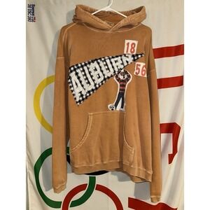 Custom Auburn Tigers Cut & Sew Hoodie Large Aubie Football